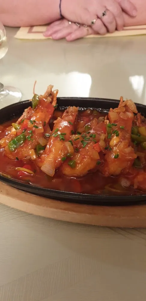 Crevettes Sauce Piquante