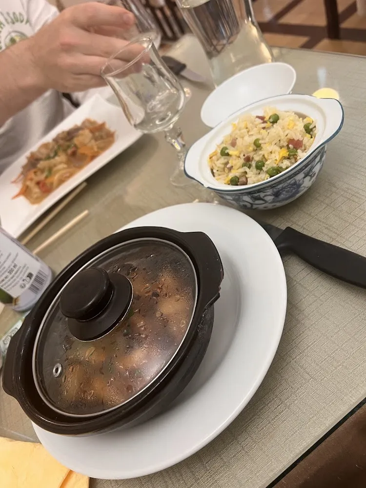 Porc Au Caramel Riz Cantonais